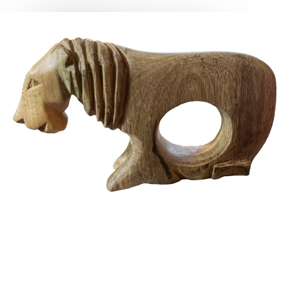 African safari six napkin rings - Picture 4 of 8